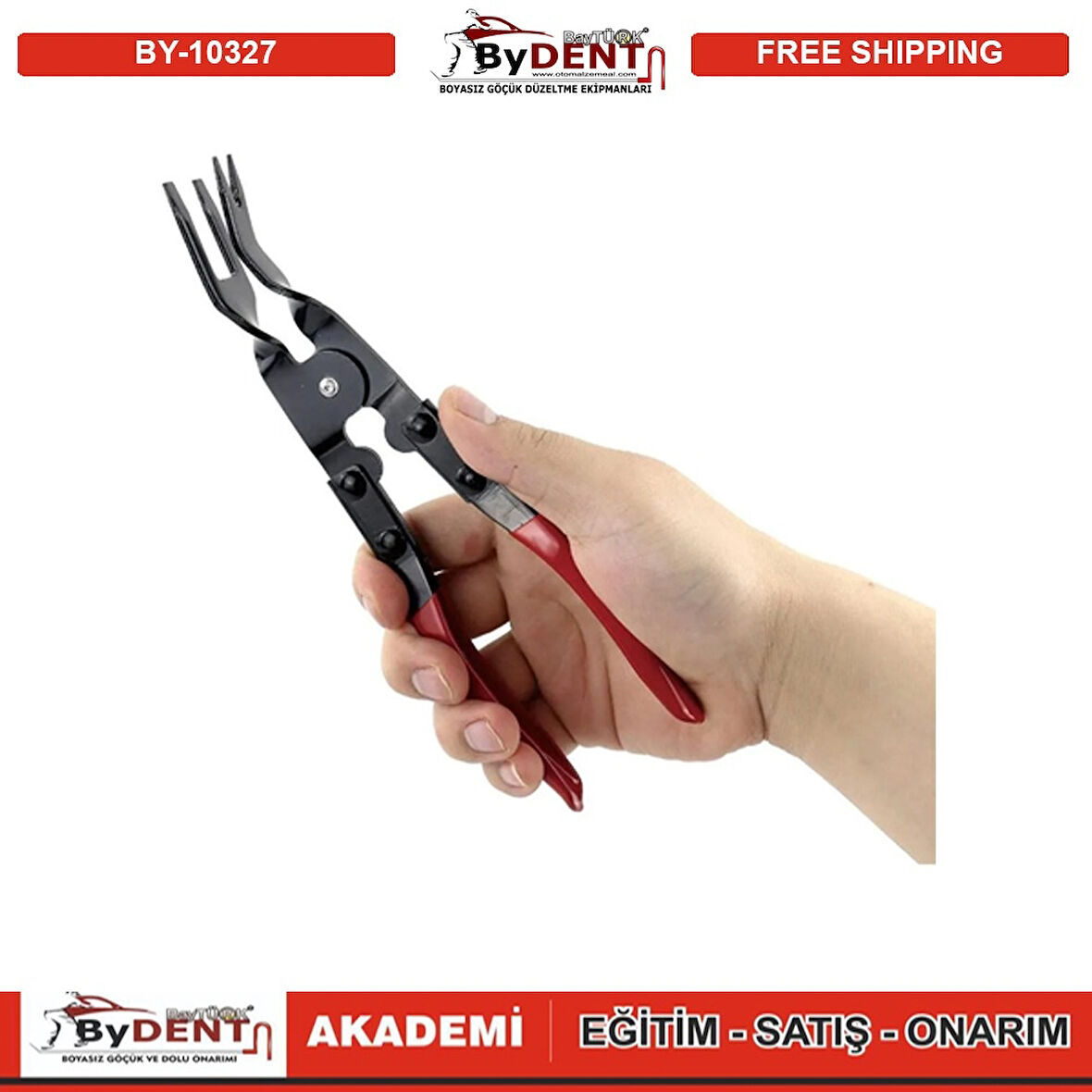 Pdr Boyasız Göçük Düzeltme Kapı Döşeme Toka  Trim  Klips Sökme  Pensesi