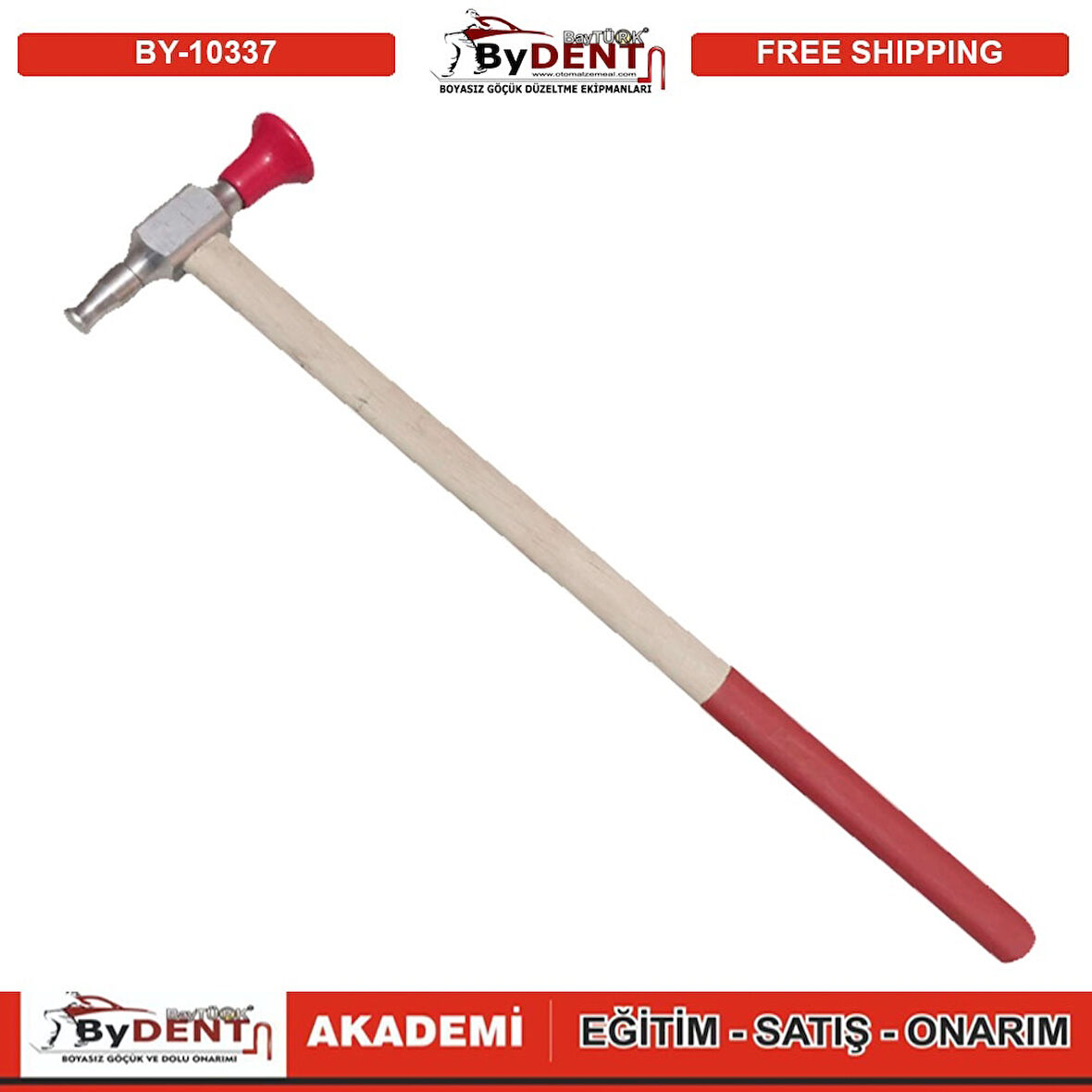 Pdr Boyasız Göçük Düzeltme Çekiç Değişken Çift Taraflı Alüminyum Gövde Ağaç Sap