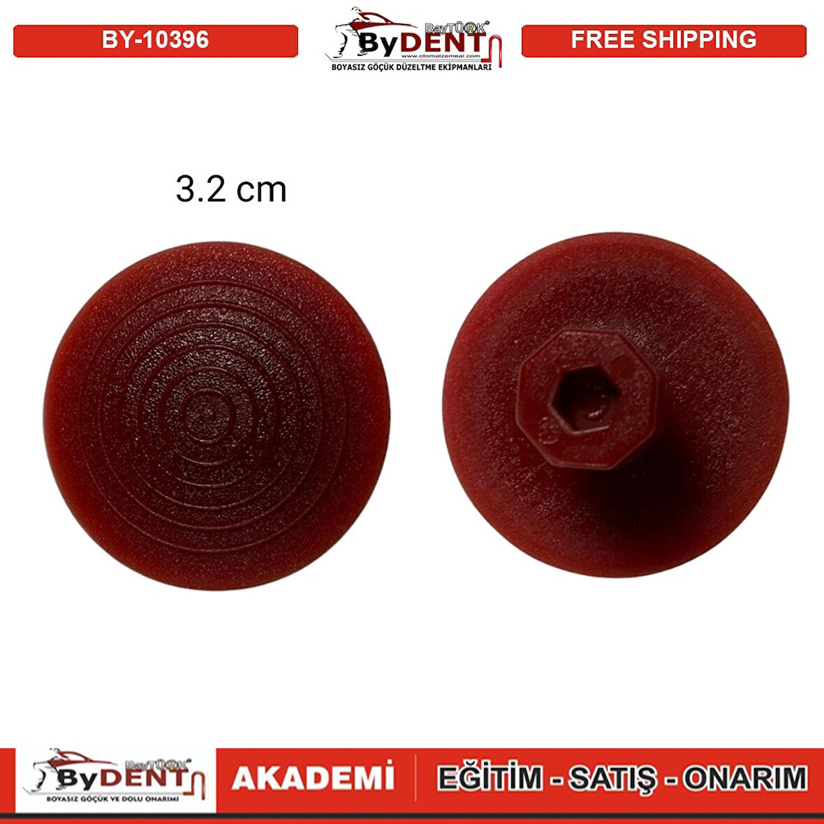 Pdr Boyasız Göçük Düzeltme Öpücük Adaptör 10 Adet