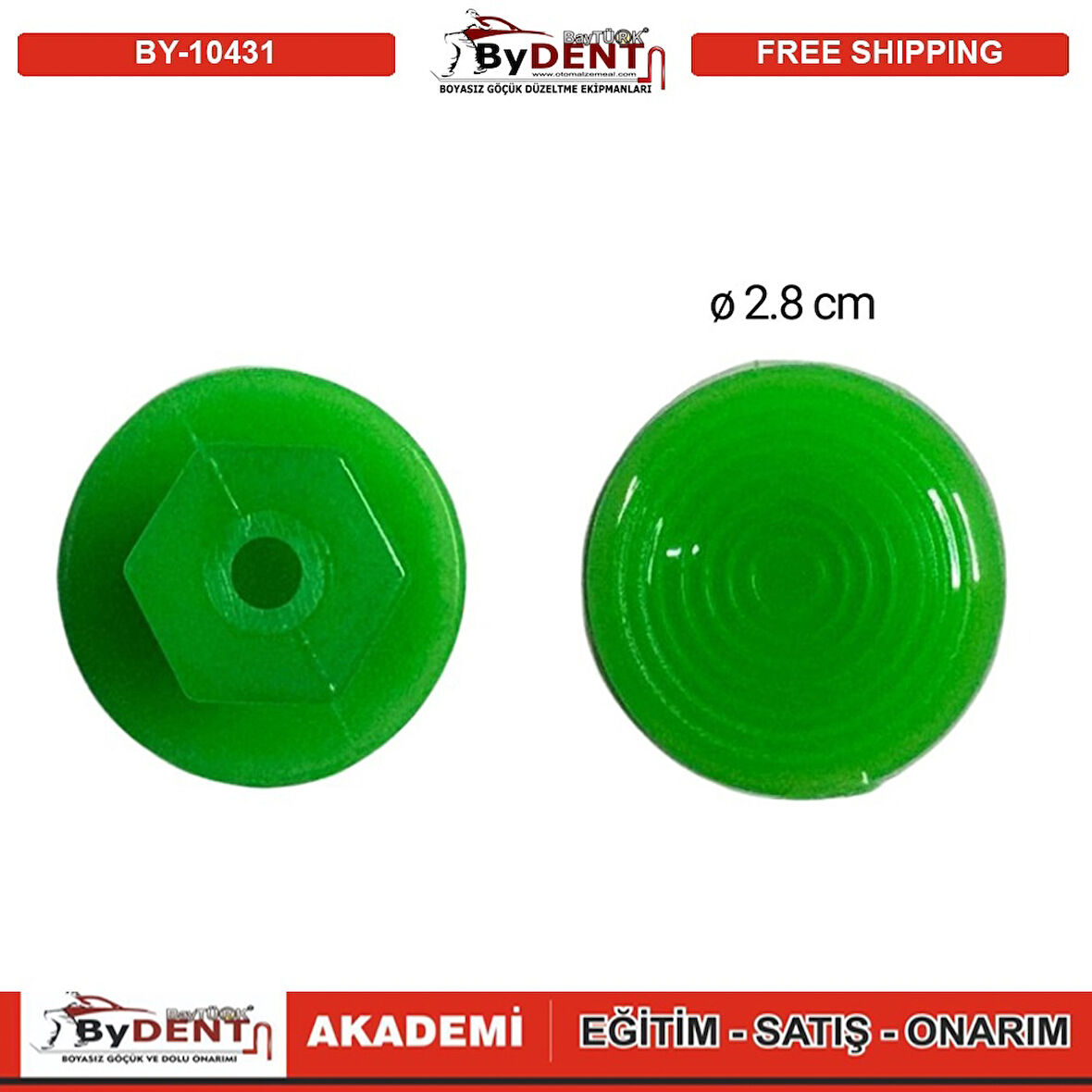 Pdr Boyasız Göçük Düzeltme Öpücük Adaptör 10 Adet