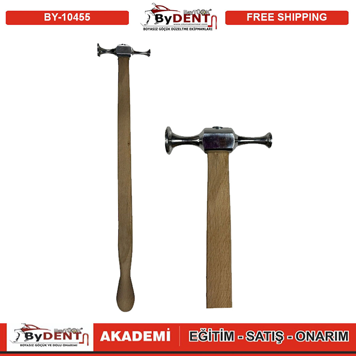 Pdr Boyasız Göçük Düzeltme Çekiç Özel Tasarım Profesyonel Alüminyum