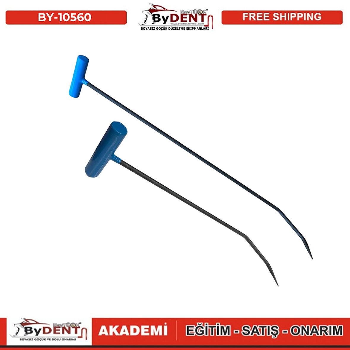 Pdr Boyasız Göçük Düzeltme 2 Parça Çubuk Seti