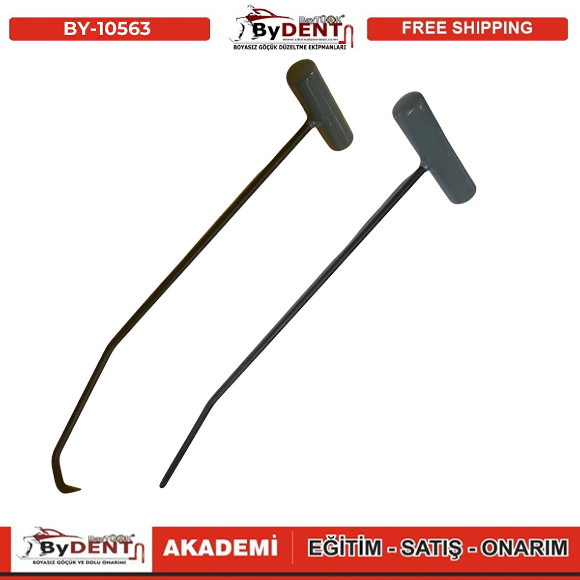 Pdr Boyasız Göçük Düzeltme 2 Parça Çubuk Seti