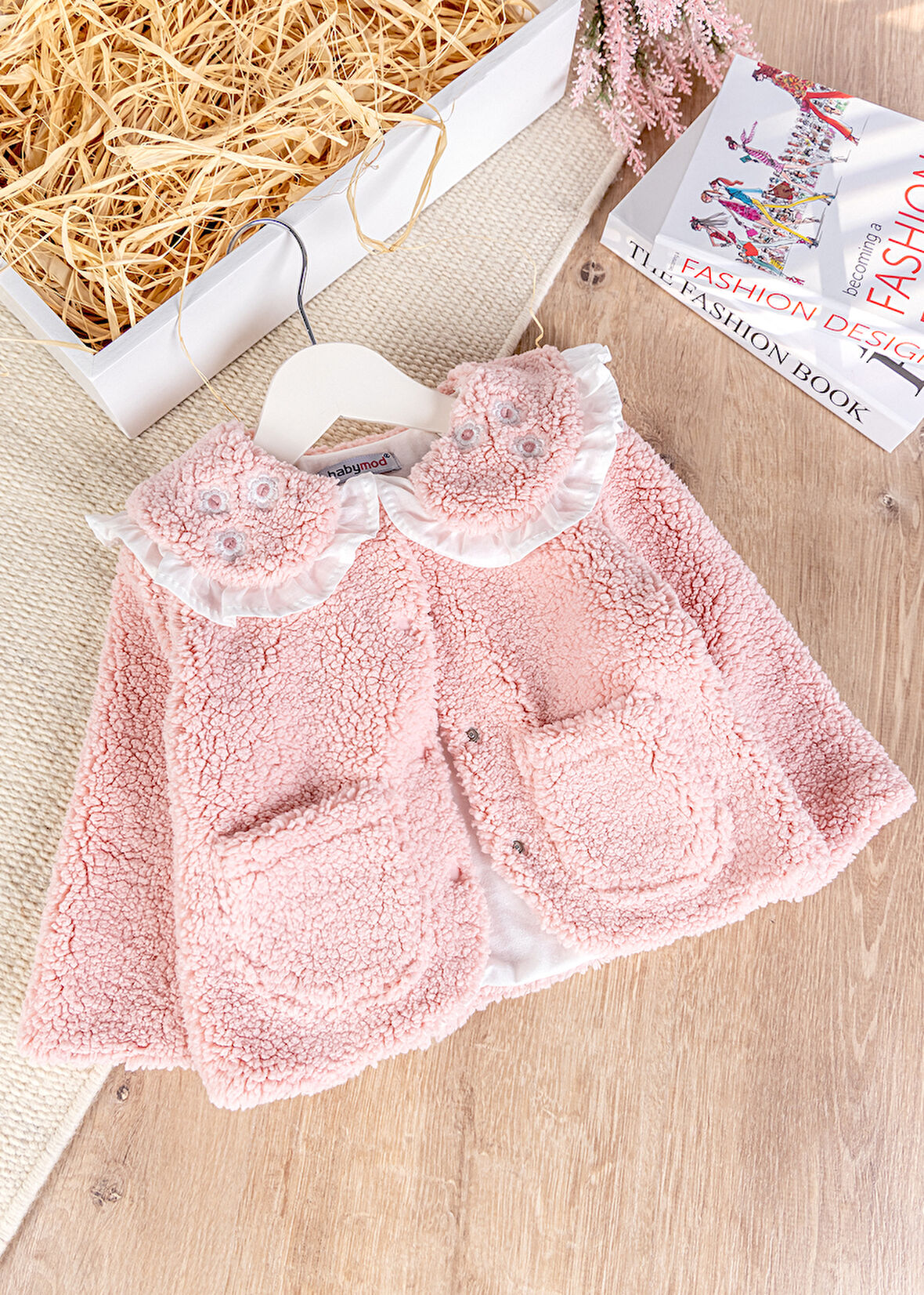 Welsoft Kışlık Kız Bebek Mont Hırka