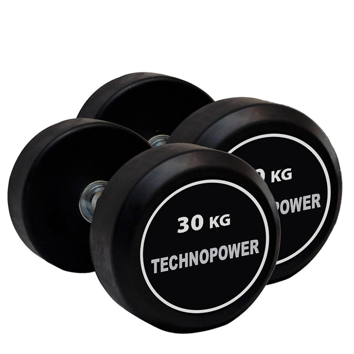 Kauçuk Dumbell 30 Kg Çift