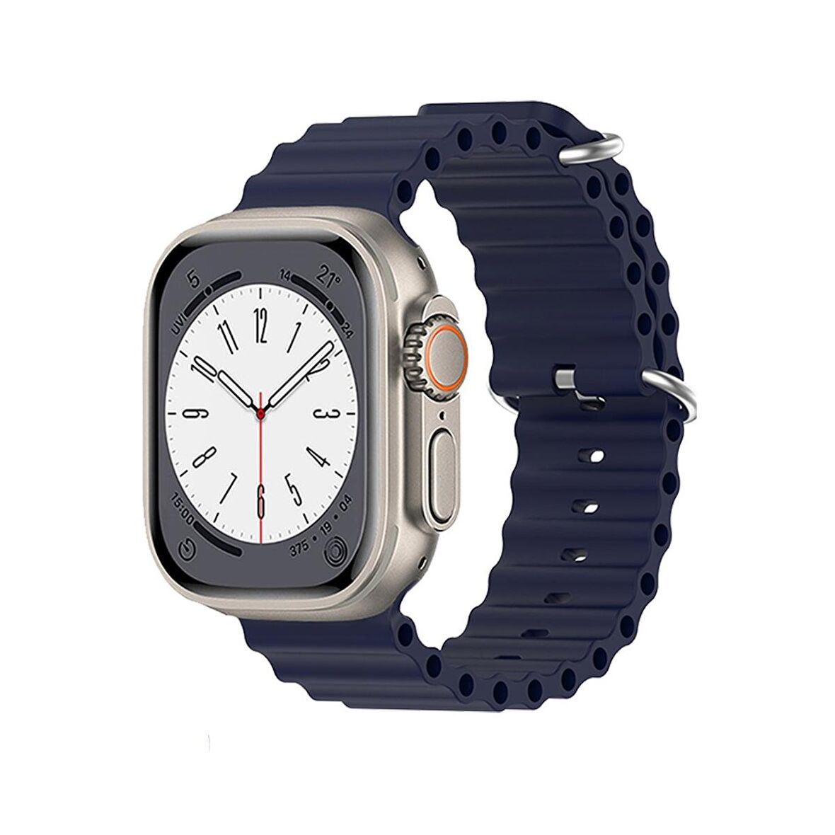 Global Watch HK9 Ultra 2 Amoled Ekran Android İos HarmonyOs Uyumlu Akıllı Saat Lacivert WNE0971