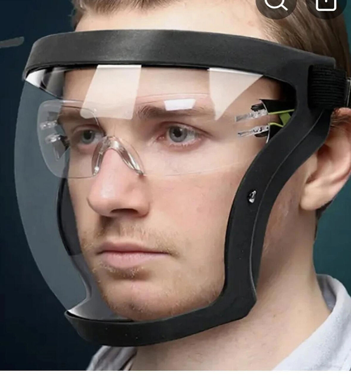 Tam Yüz Maskesi Buhar Yapmaz