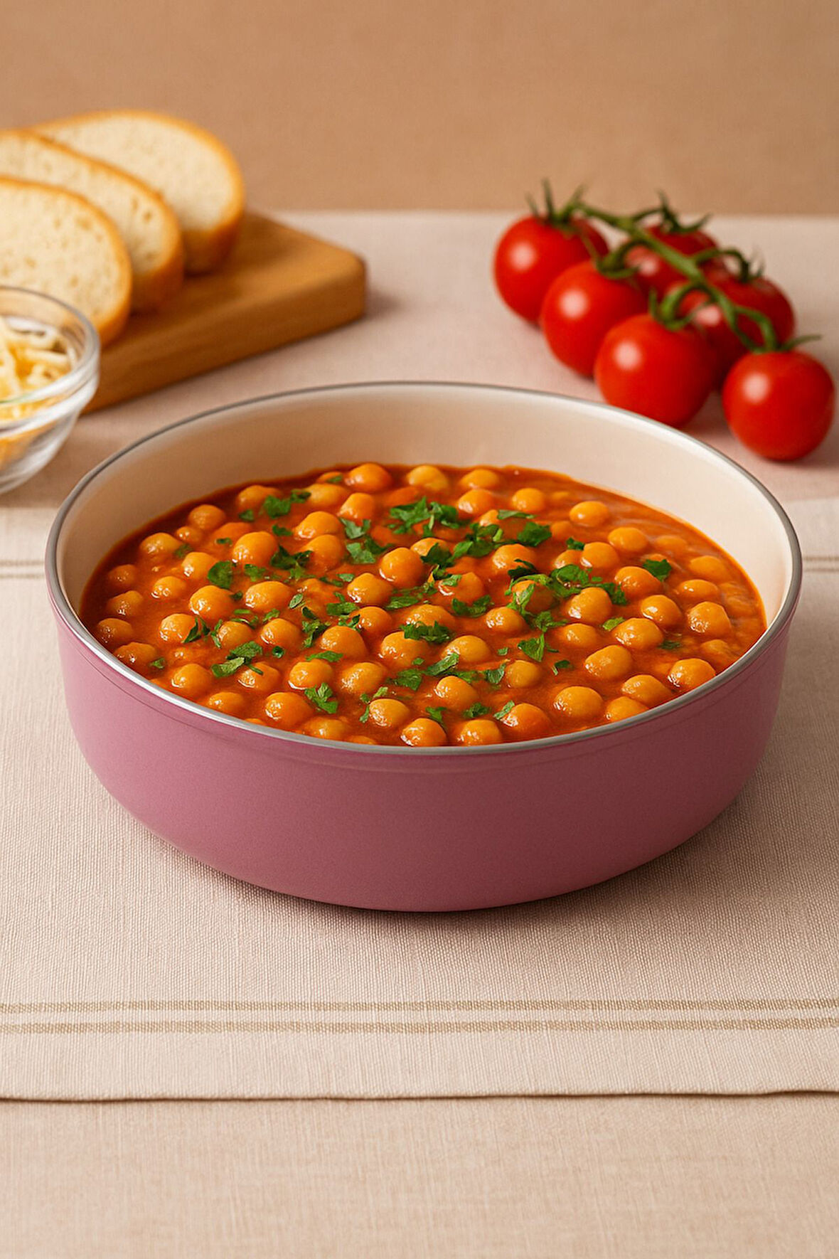 Döküm Granit Yuvarlak Fırın Tepsisi – 26 cm, 3.2 Litre, Yanmaz Yapışmaz, Yüksek Isıya Dayanıklı