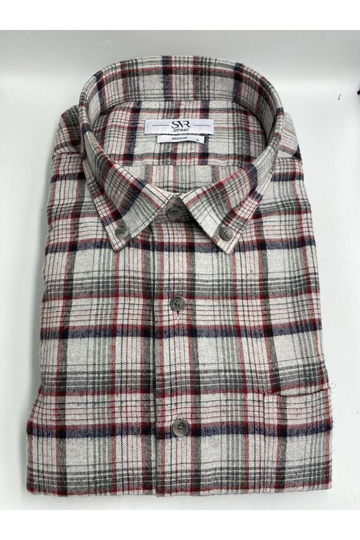 Süvari Premium Svr Regular Cepli Kişlik Flanel Gömlek