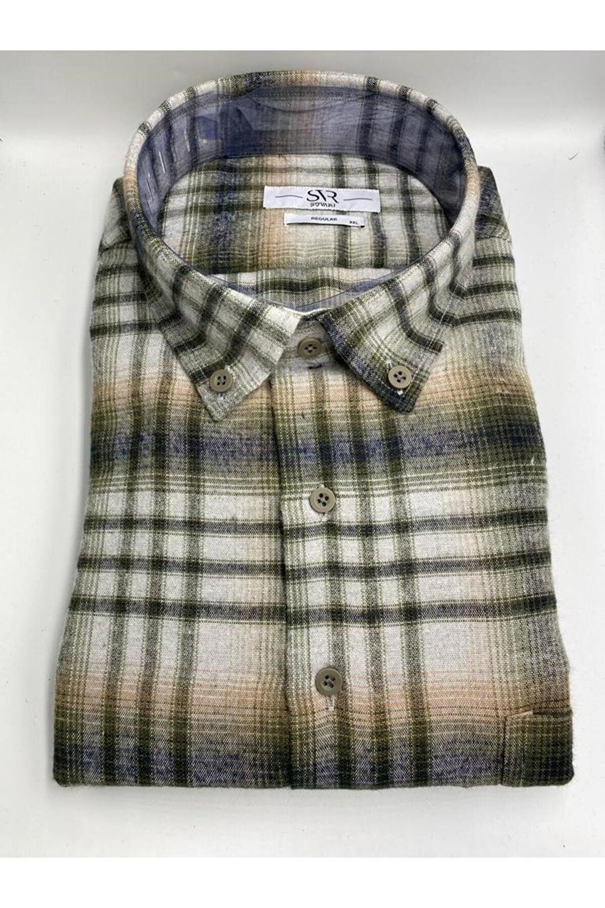 Süvari Premium Svr Regular Cepli Kişlik Flanel Gömlek