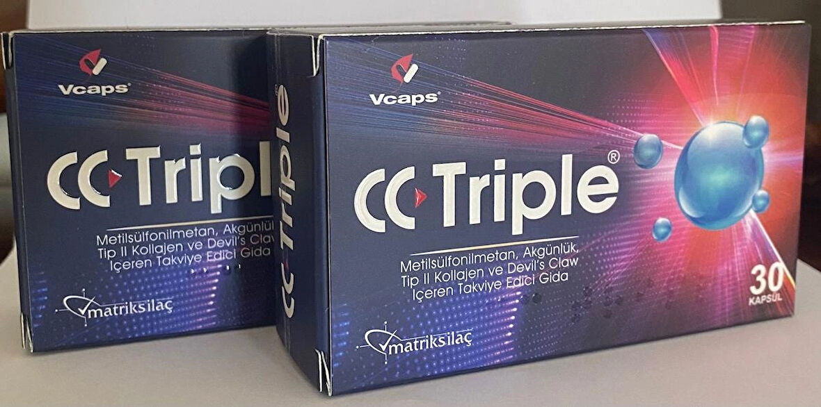 MATRİKS CC TRIPLE 30 KAPSÜL( 2 Lİ PAKET)