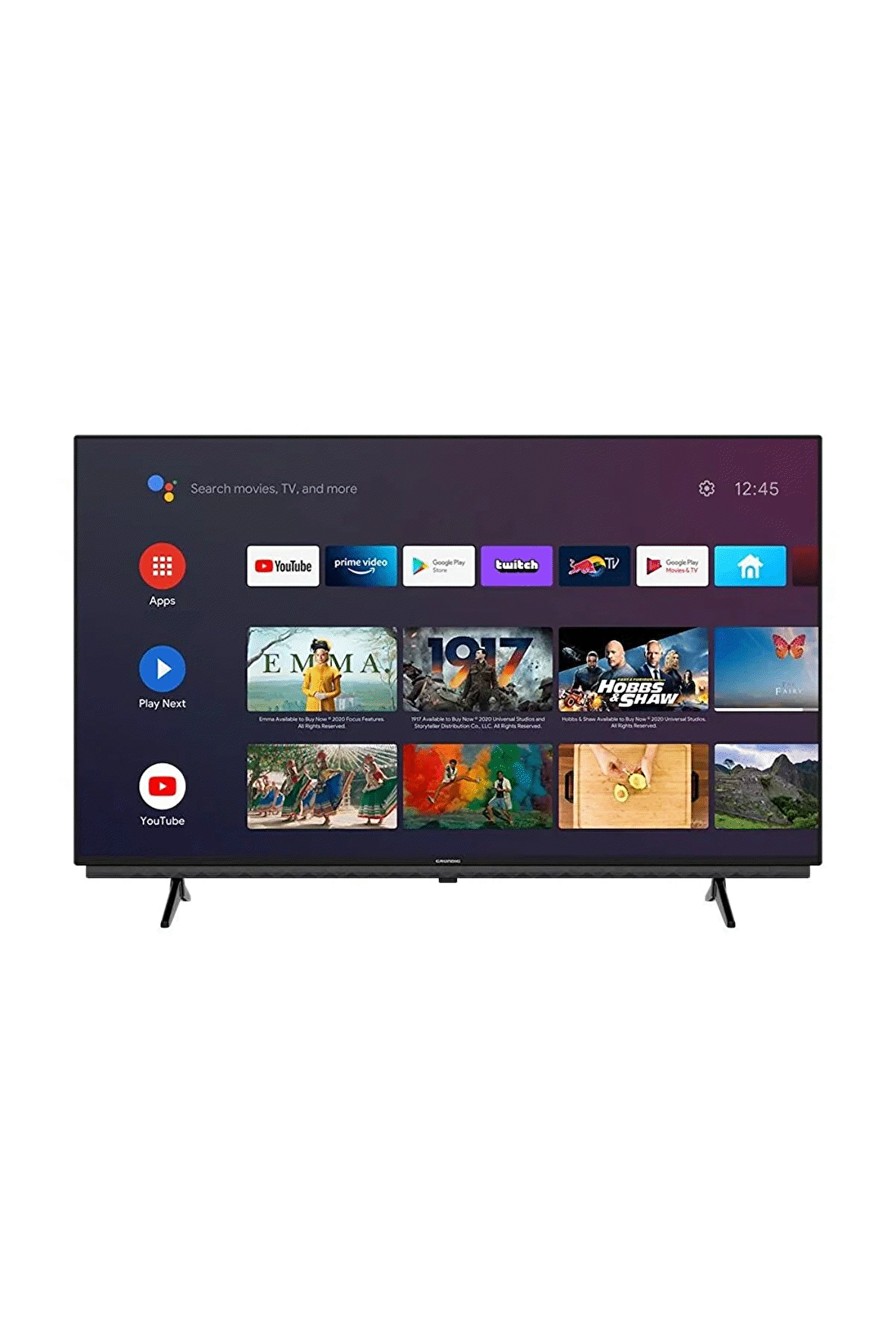 Grundig 55 GHU 7505 B 55" 139 Ekran Uydu Alıcılı 4K Ultra HD Android Smart LED TV