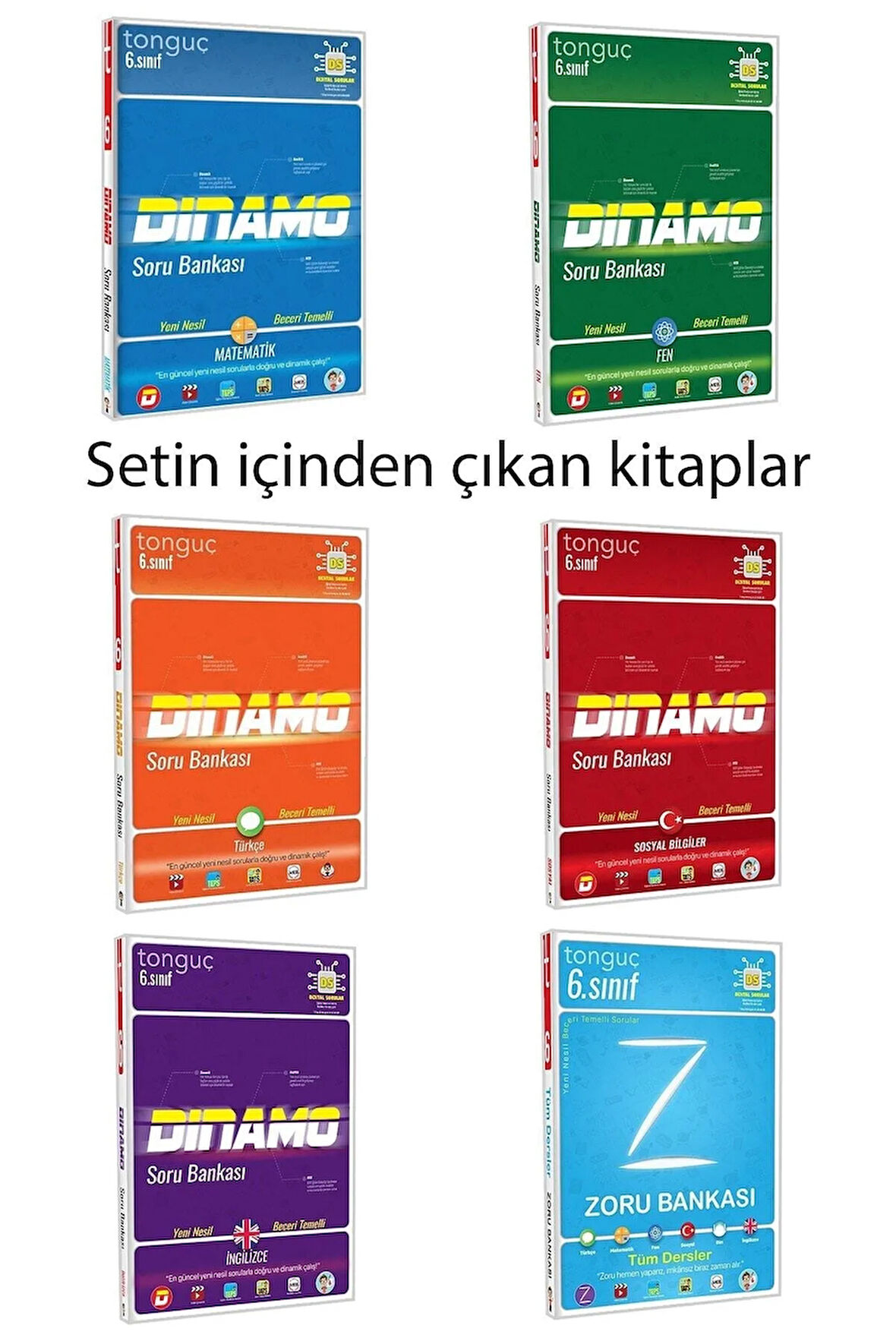 6.sınıf Şampiyon Paketi 6 Kitap +(kafa Defteri Hediyeli)