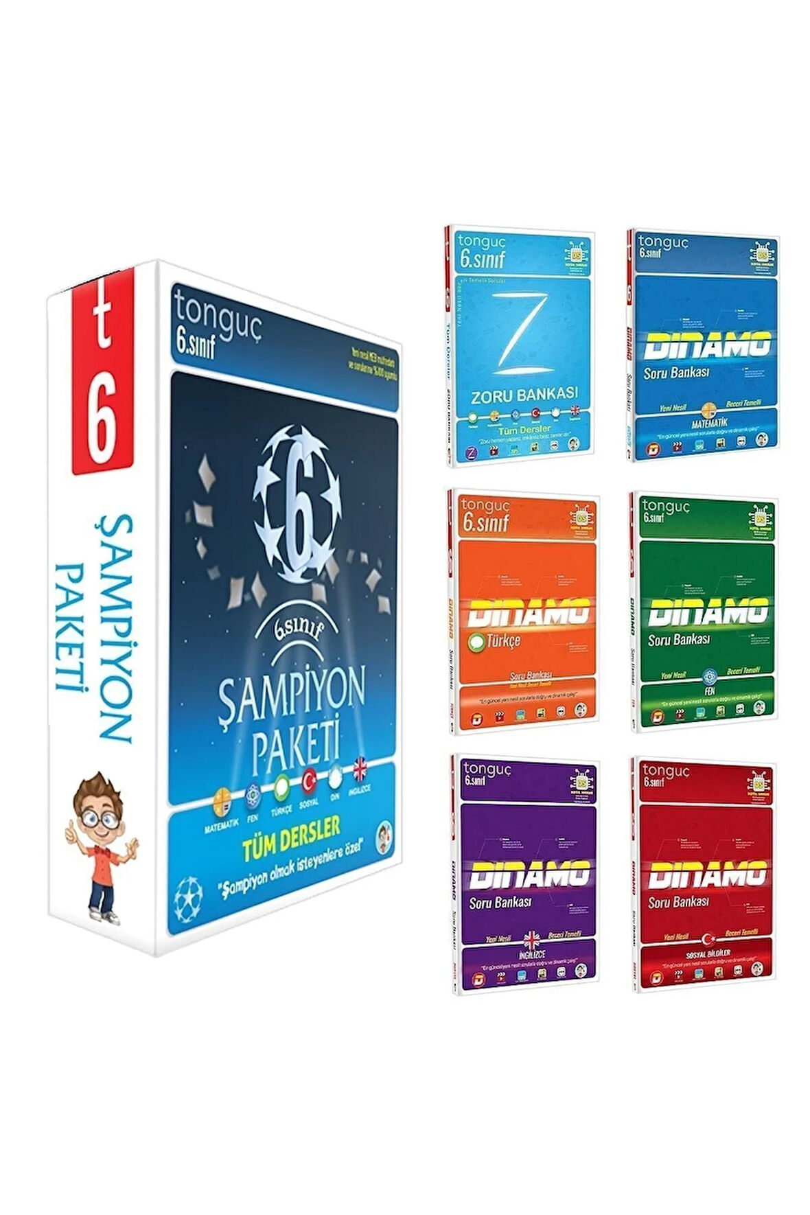 Tonguç 6. Sınıf Şampiyon Paketi 2023-2024