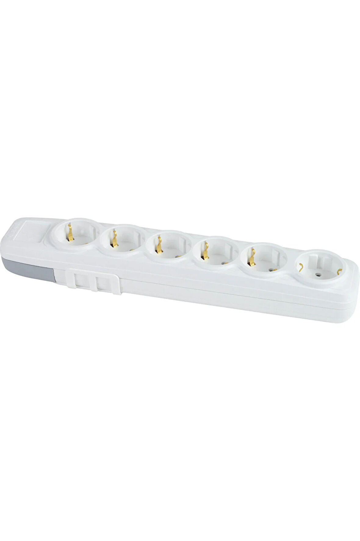 HV4360.1 – 6’lı Klemensli Topraklı Grup Priz (3×1mm²)