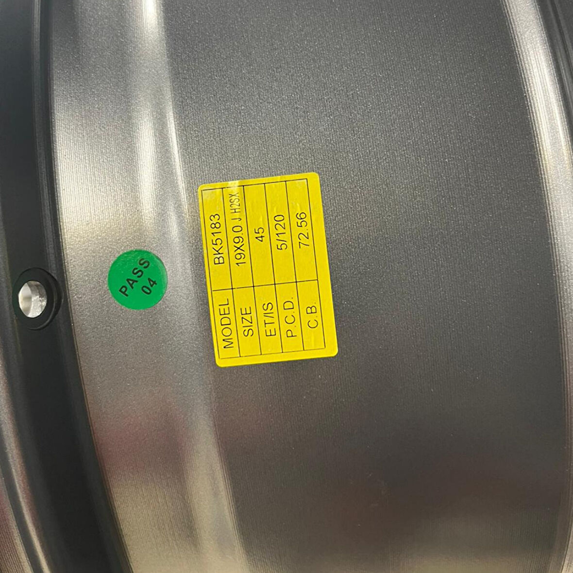 BK-5183  9*19 5*120 ET45 72,56 GUN MACK JANT 4 lü Takım