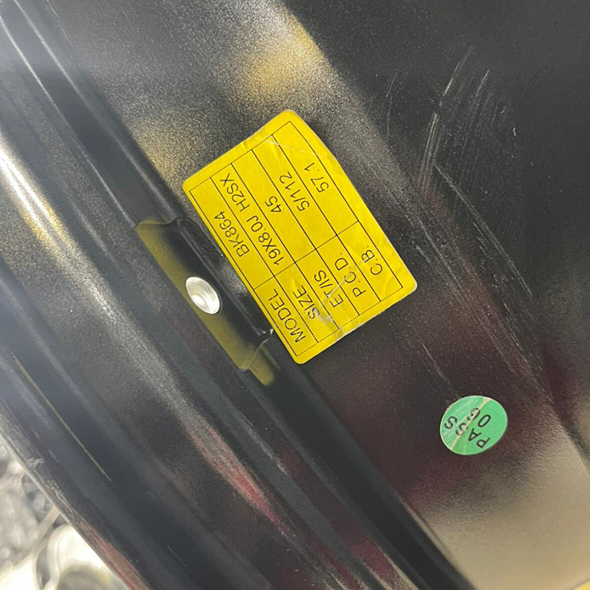 BK-864 8*19 5*112 ET45 57,1 HYP SILVER JANT 4 lü Takım