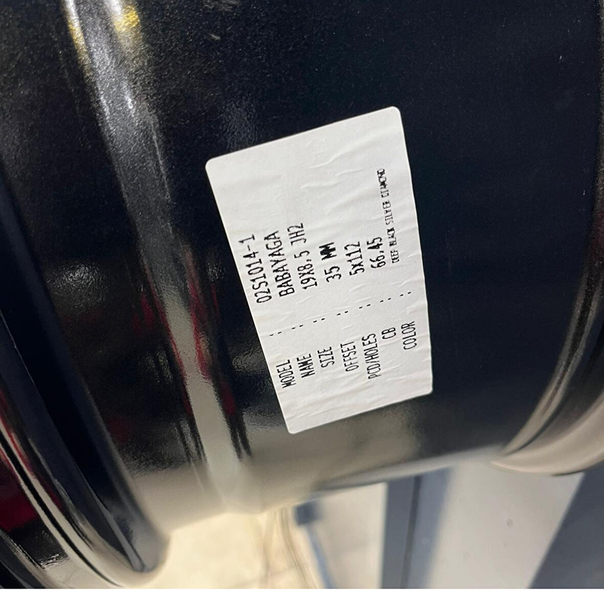 SONİC-1014 8,5*19 5*112 ET35 66,45 BD.(BABAYAGA) JANT 4 lü Takım