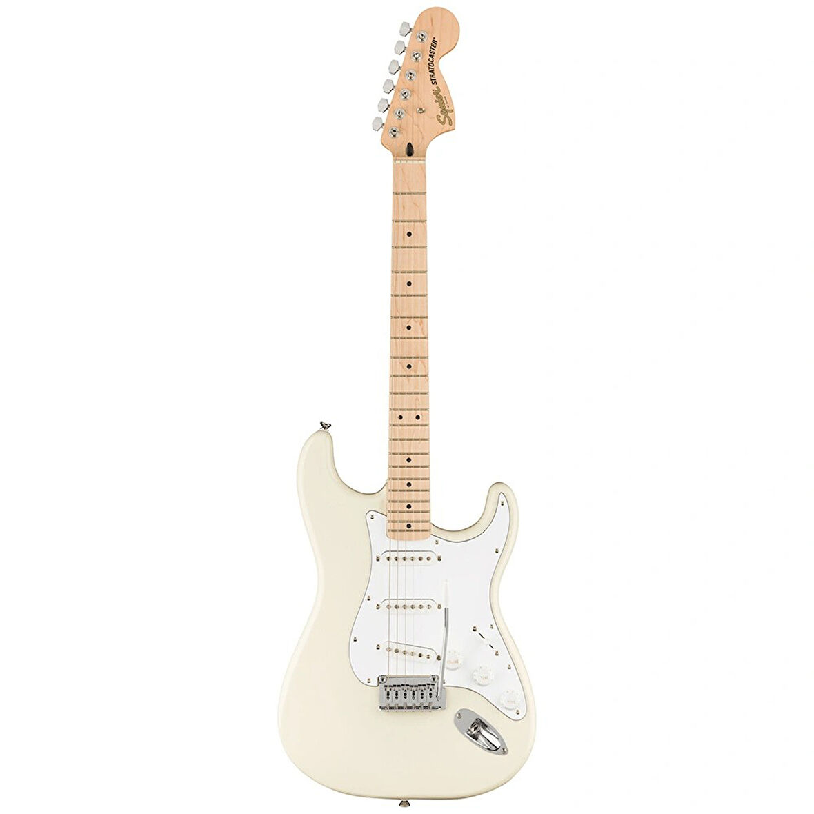 Squier Affinity Stratocaster Akçaağaç Klavye Olympic White Elektro Gitar