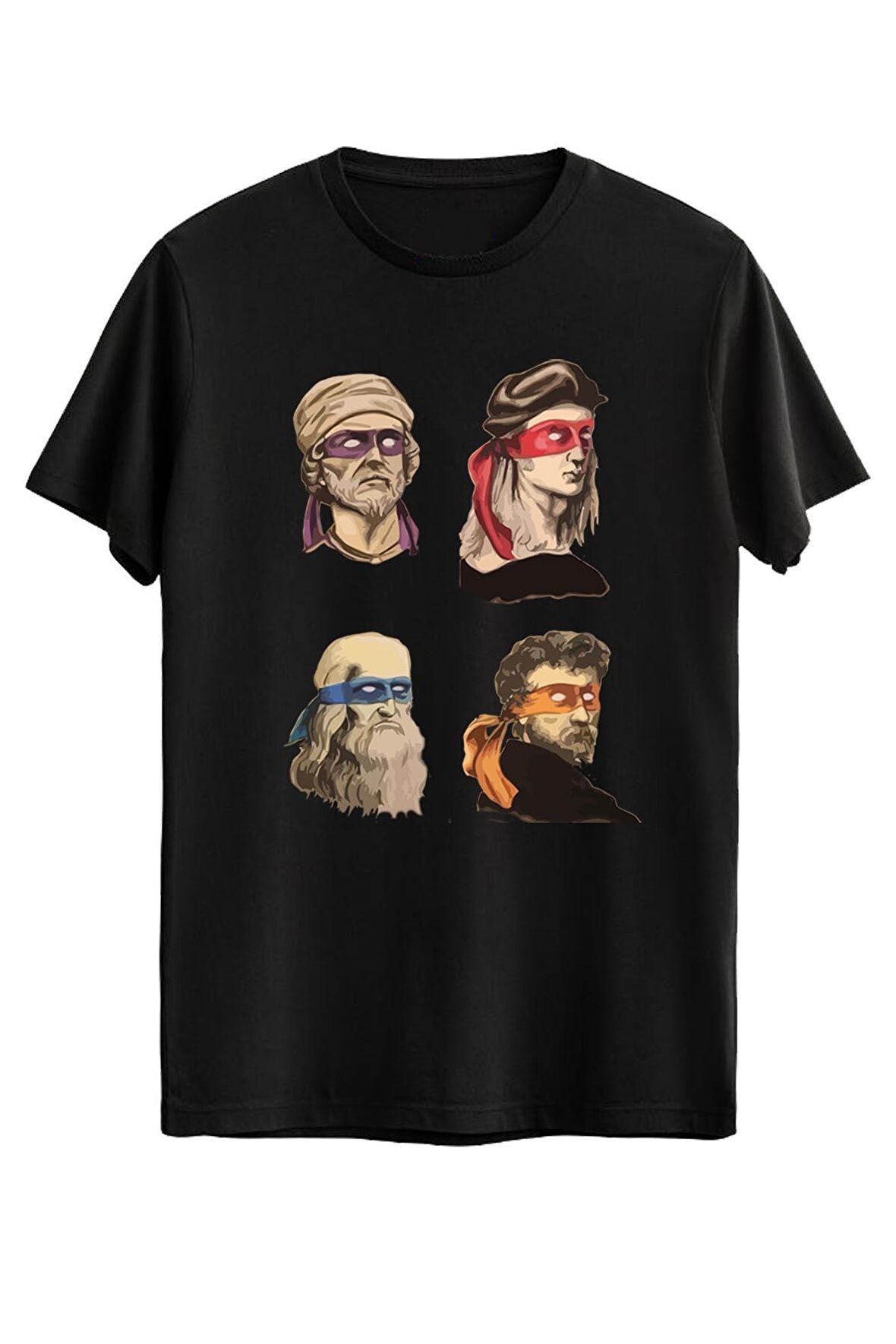 Renaissance Artists Unisex Tasarım Tişört