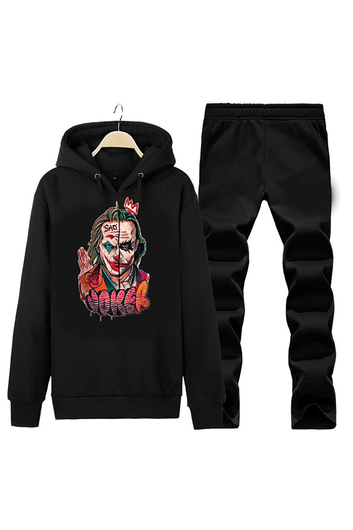 Joker 2Faces Unisex Tasarım Eşofman Takımı