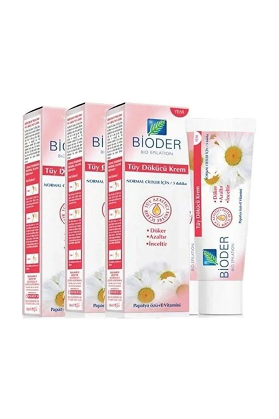 Tüy Dökücü Krem Kadın 3 Adet 100 ml