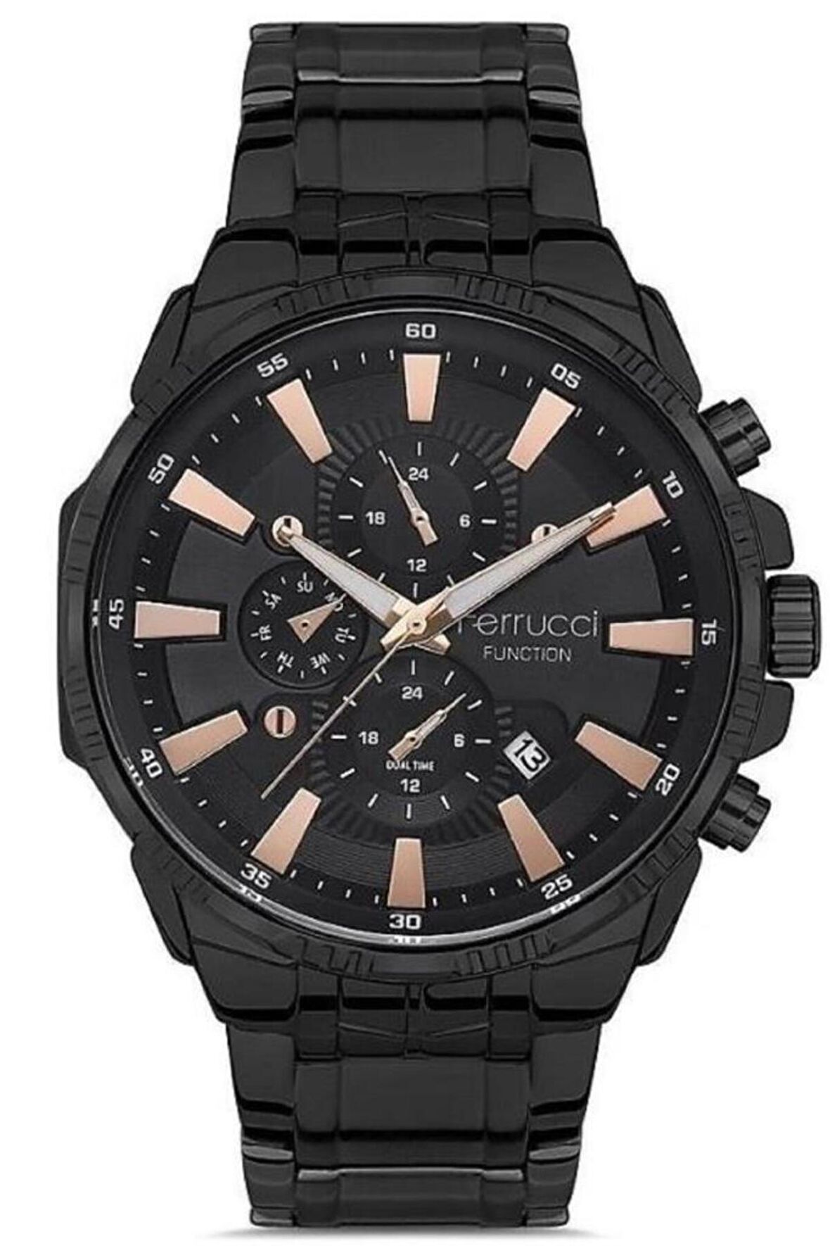 FRC.FT.1.248 Ferrucci Çelik Kordon Iç Göstergeleri Aktif Fonksiyonlu Yeni Sezon Erkek Kol Saati