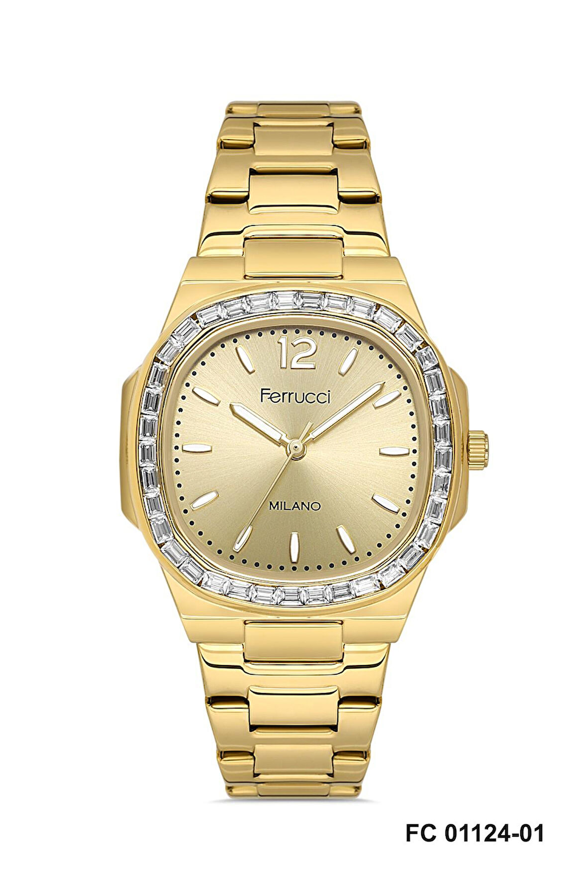 Ferrucci FC01124M.01 Altın Renk 34 mm Kadın Kol Saati
