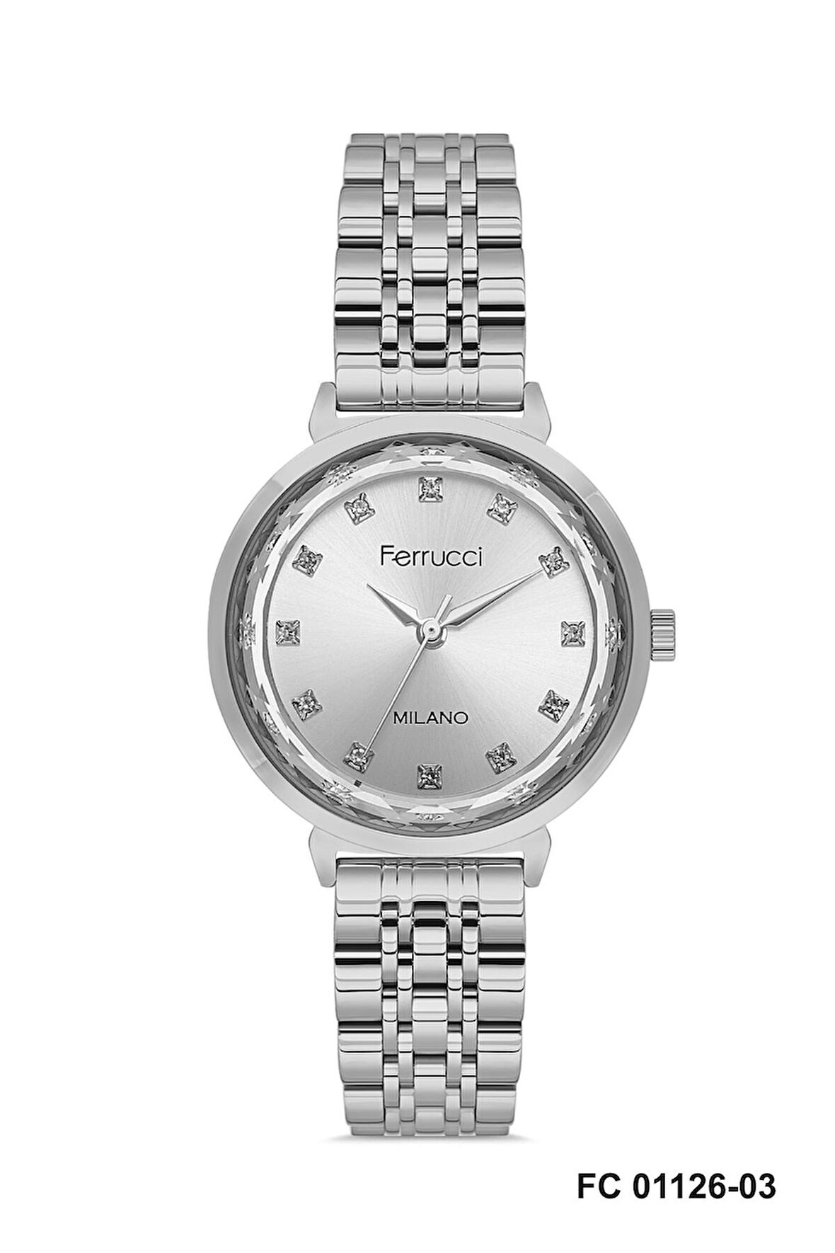 Ferrucci FC01126M.03 Gümüş Renk 33 mm Kadın Kol Saati