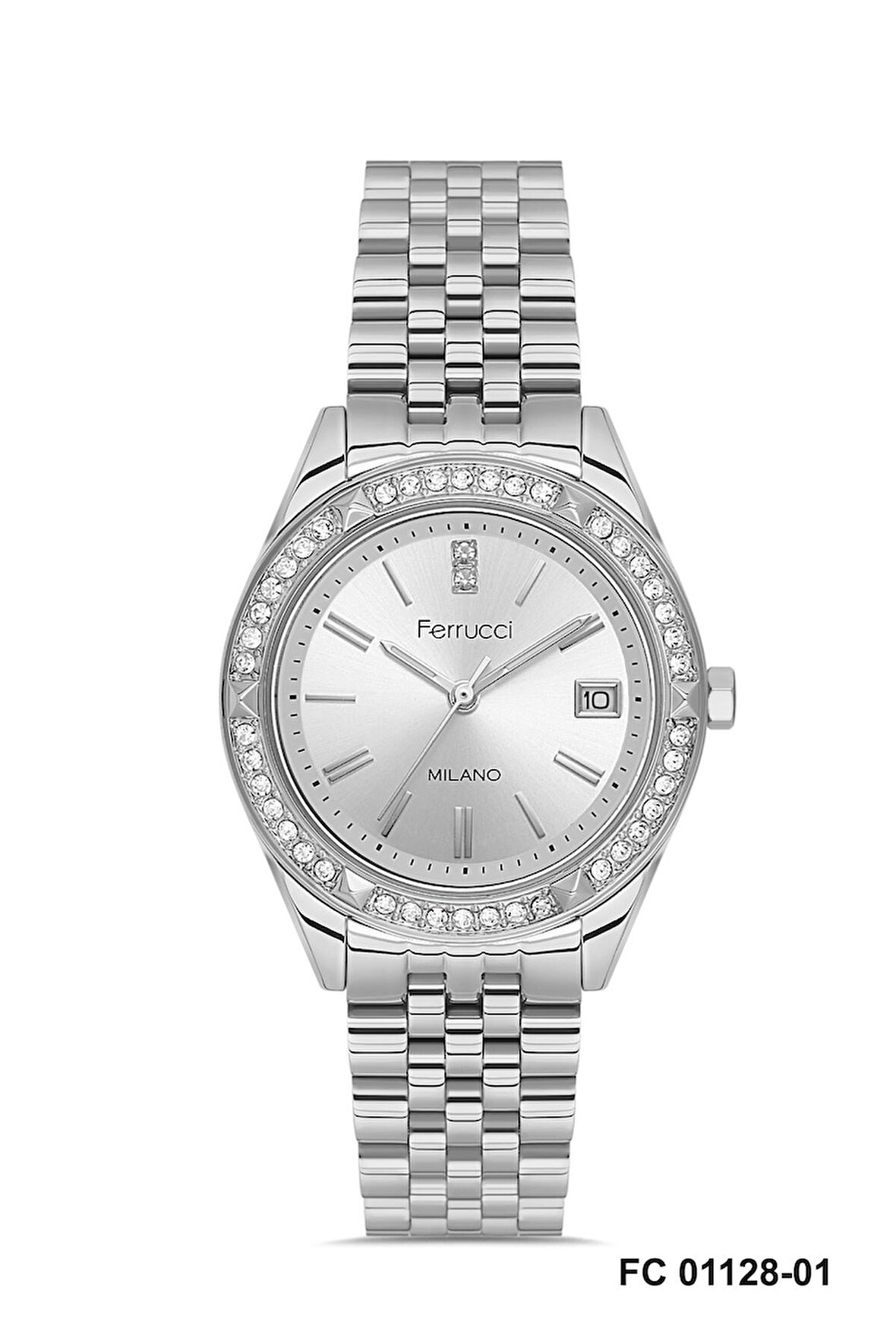 Ferrucci FC01128M.01 Gümüş Renk 34 mm Kadın Kol Saati