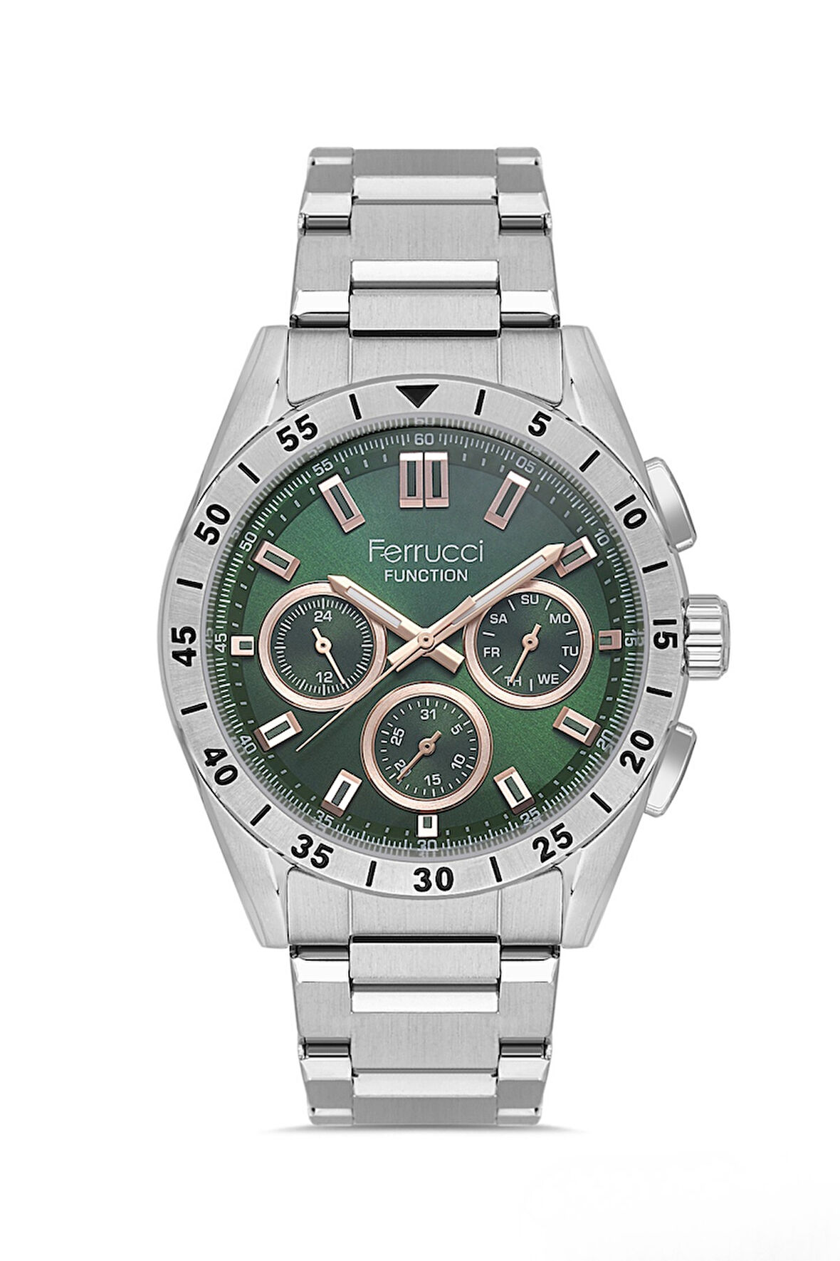 Ferrucci Gümüş Çelik Kordon Erkek Kol Saati L03553M.04 