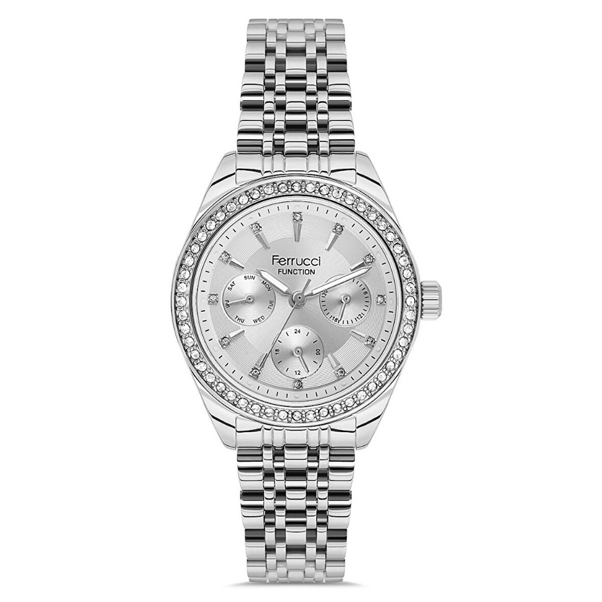 Ferrucci FER.03576M.01 Çelik Kordon Kadın Kol Saati