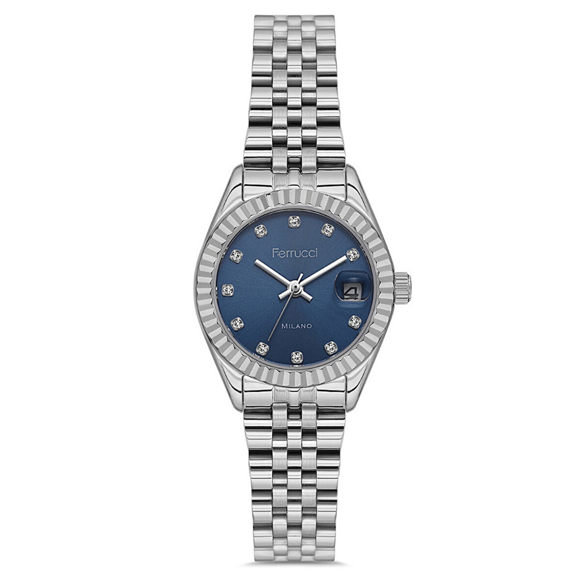 Ferrucci FER.03591M.01 Çelik Kordon Kadın Kol Saati