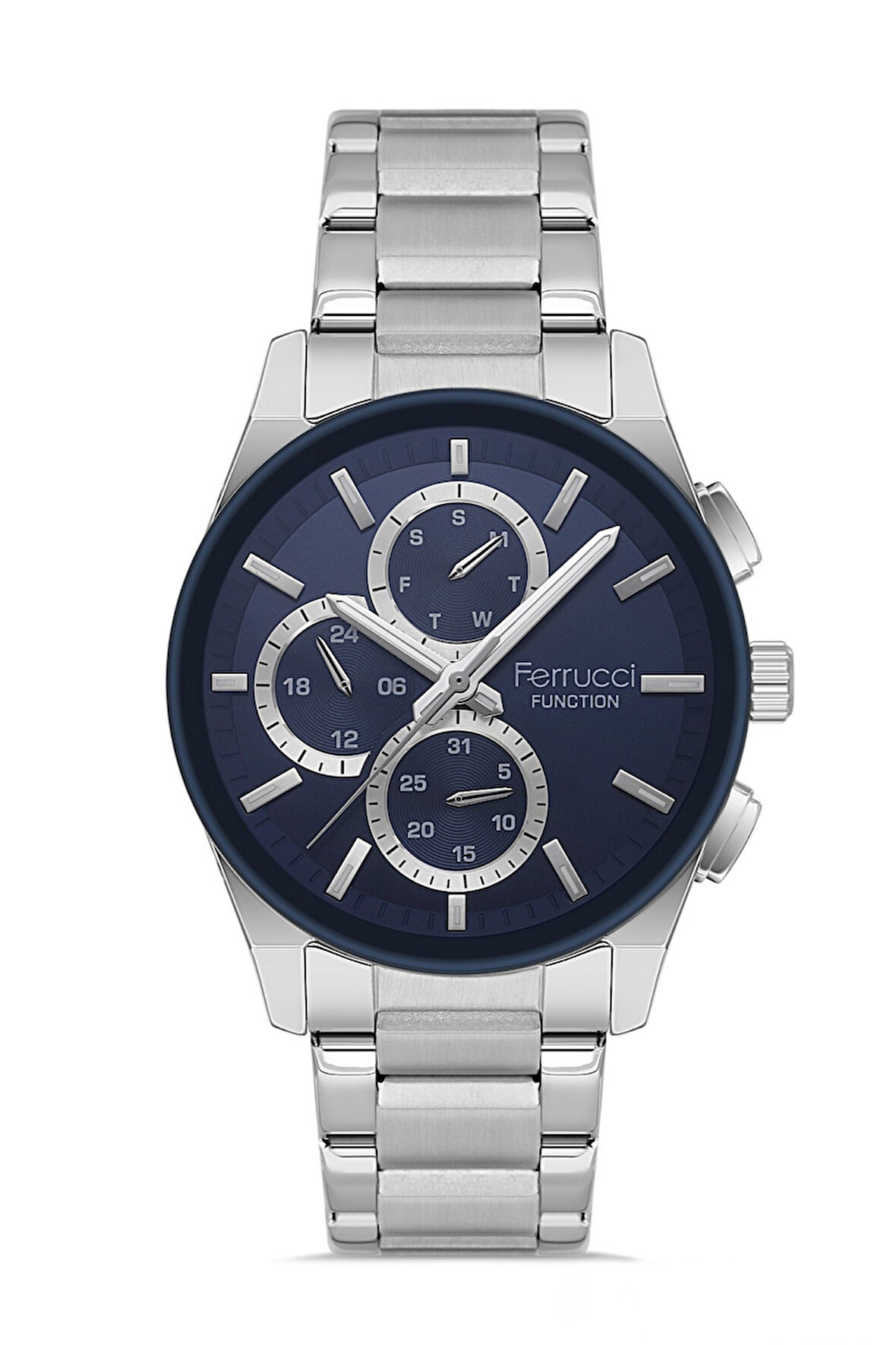 Ferrucci Gümüş Çelik Kordon Erkek Kol Saati L03595FM.2 