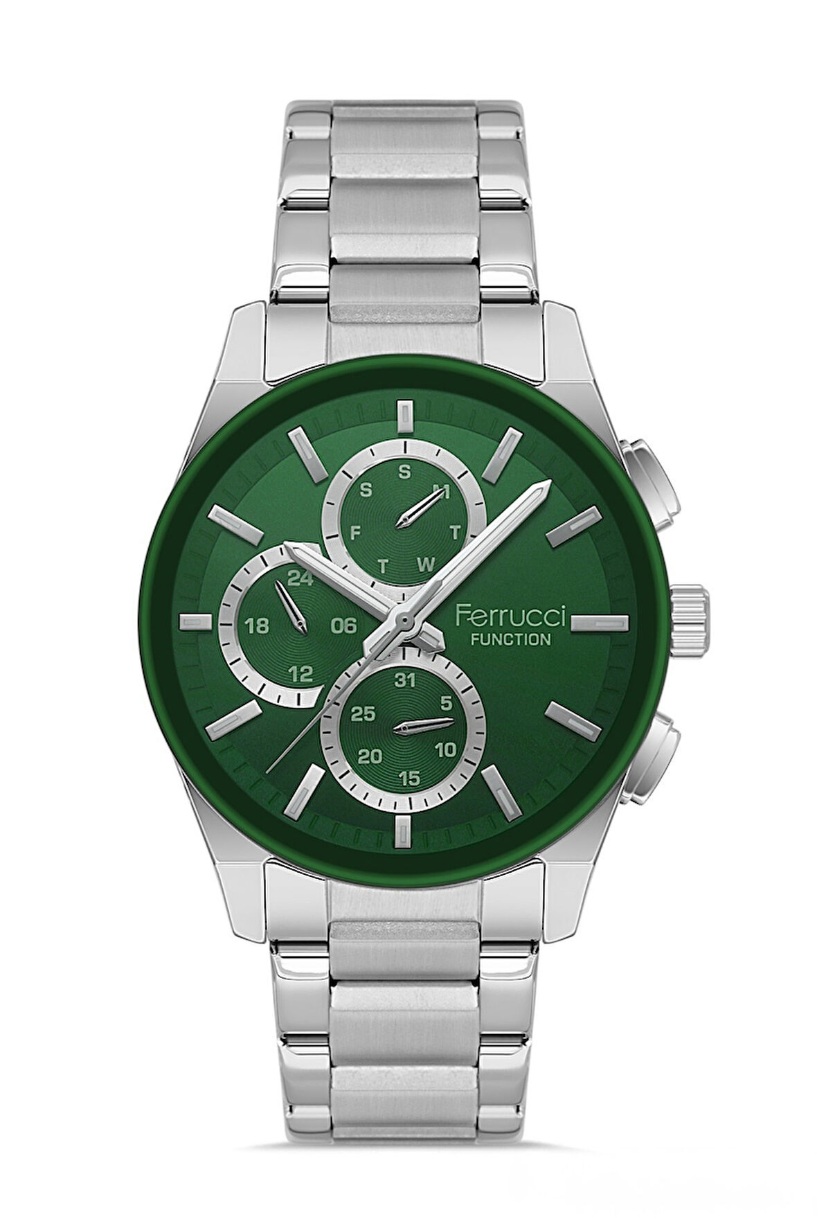Ferrucci Gümüş Çelik Kordon Erkek Kol Saati L03595FM.3 