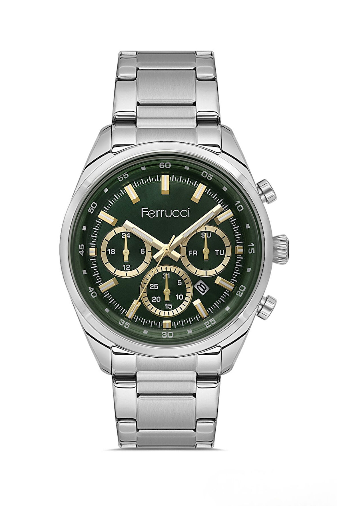 Ferrucci Gümüş Çelik Kordon Erkek Kol Saati L03616M.04 