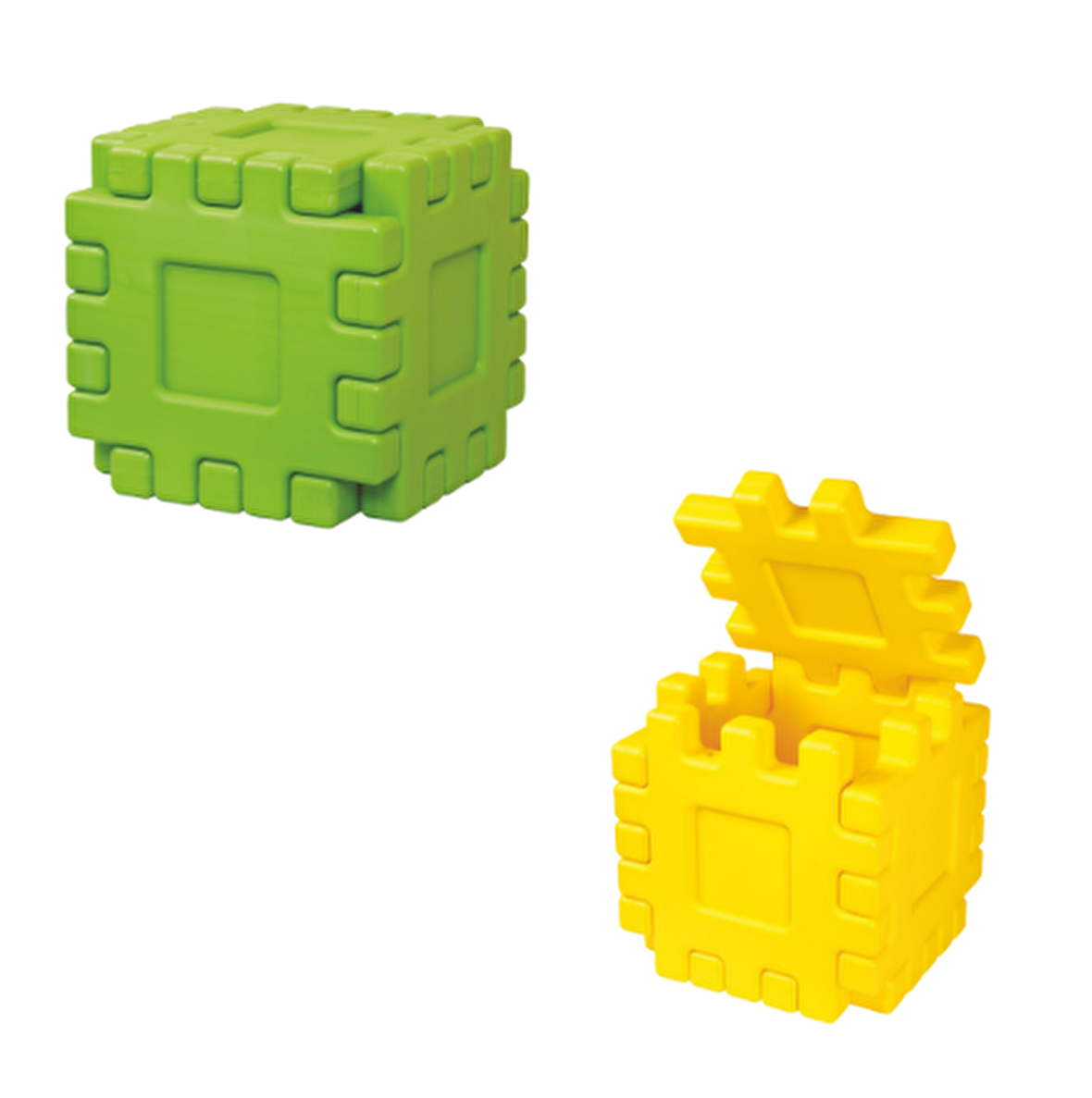 King Kids Sihirli Kutular Sarı/Yeşil