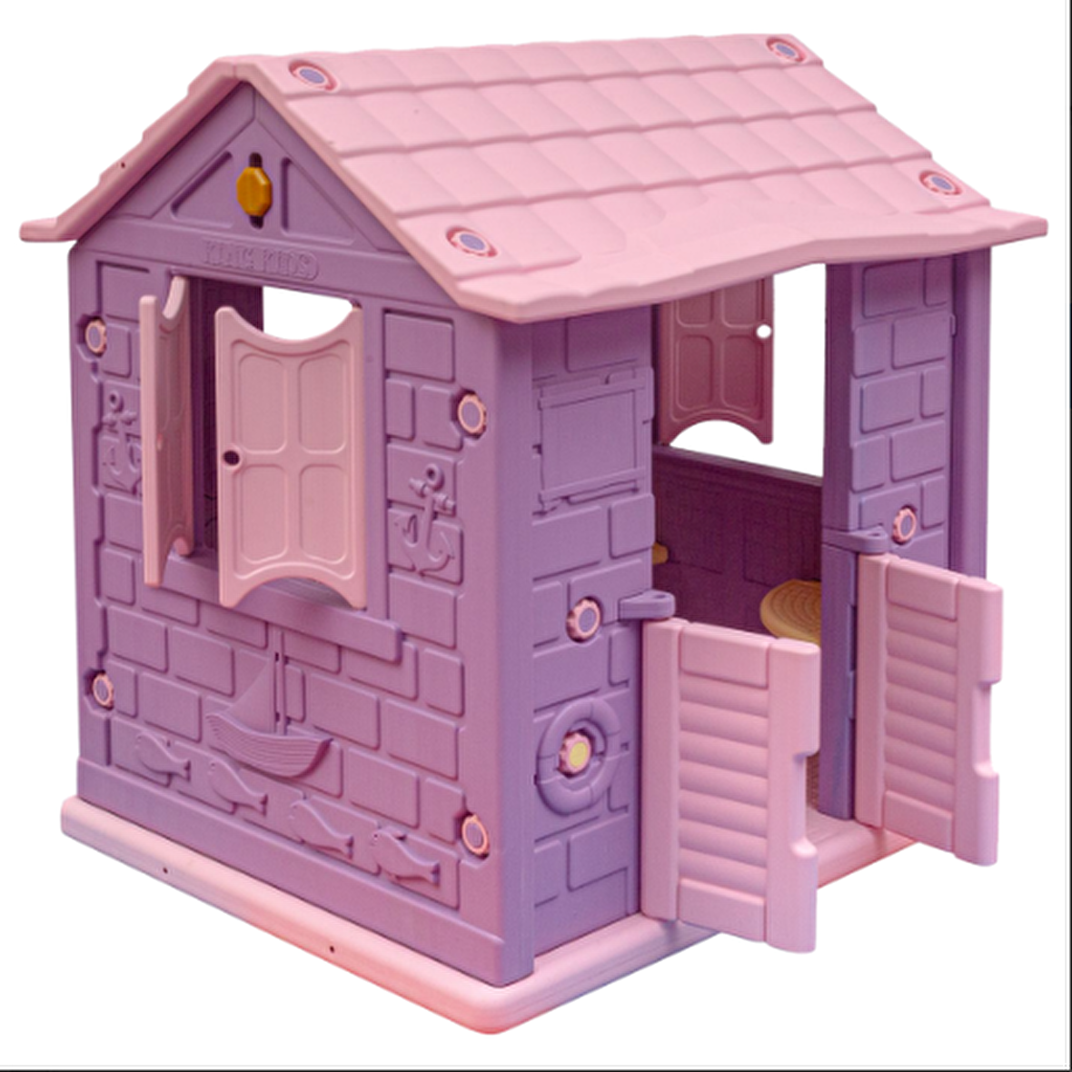 King Kids King Ev İki Kapılı Pembe