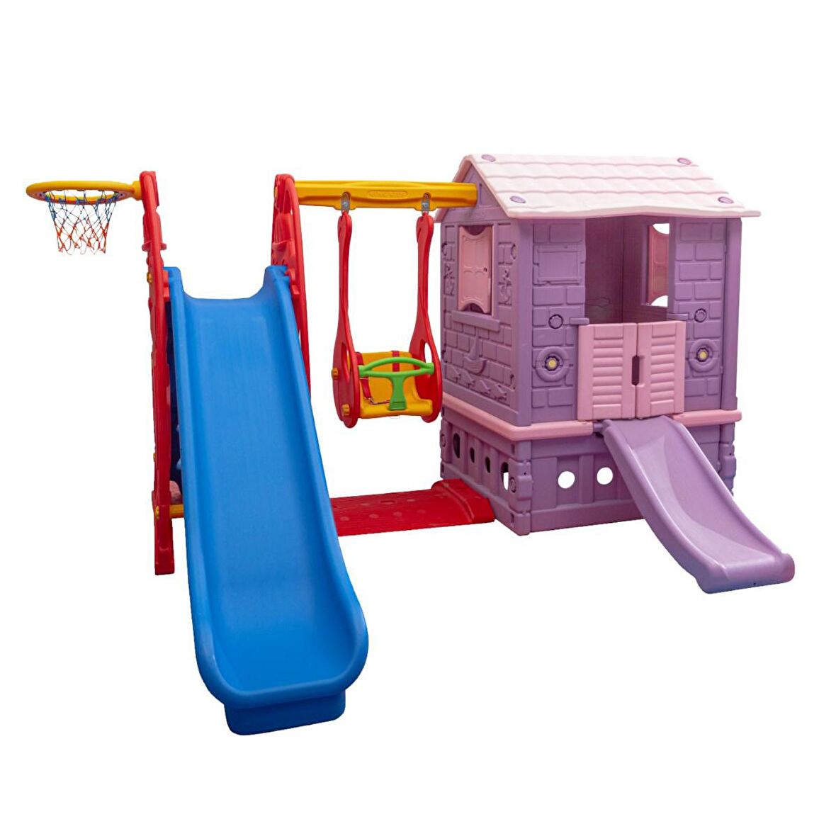 King Kids Oyun Evi Büyük Set Pembe