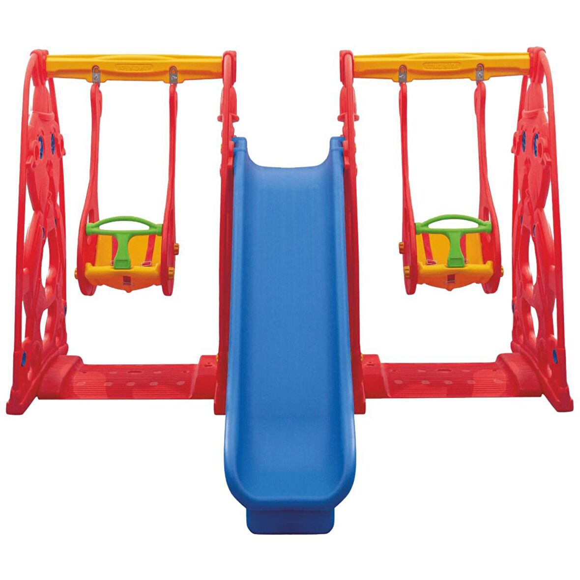 Sevimli Teddy Kaydıraklı Salıncak Set B