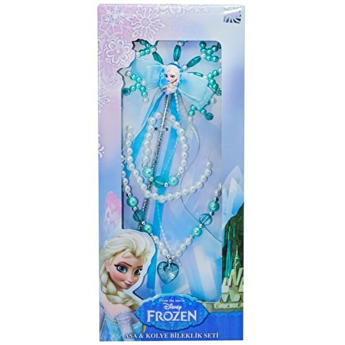 Disney Frozen Elsa Asa-Kolye-Bileklik Seti