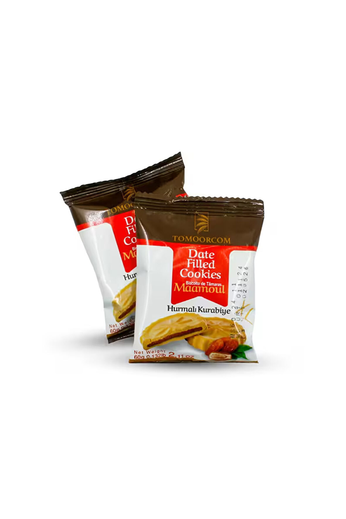 MAAMOUL 12 ADET HURMALI KURABİYE 60 GR