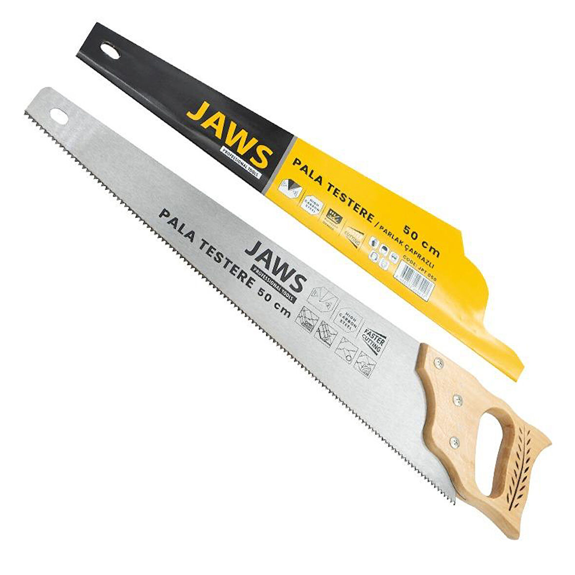 JAWS PALA TESTERE PARLAK ÇAPRAZLI 50 CM