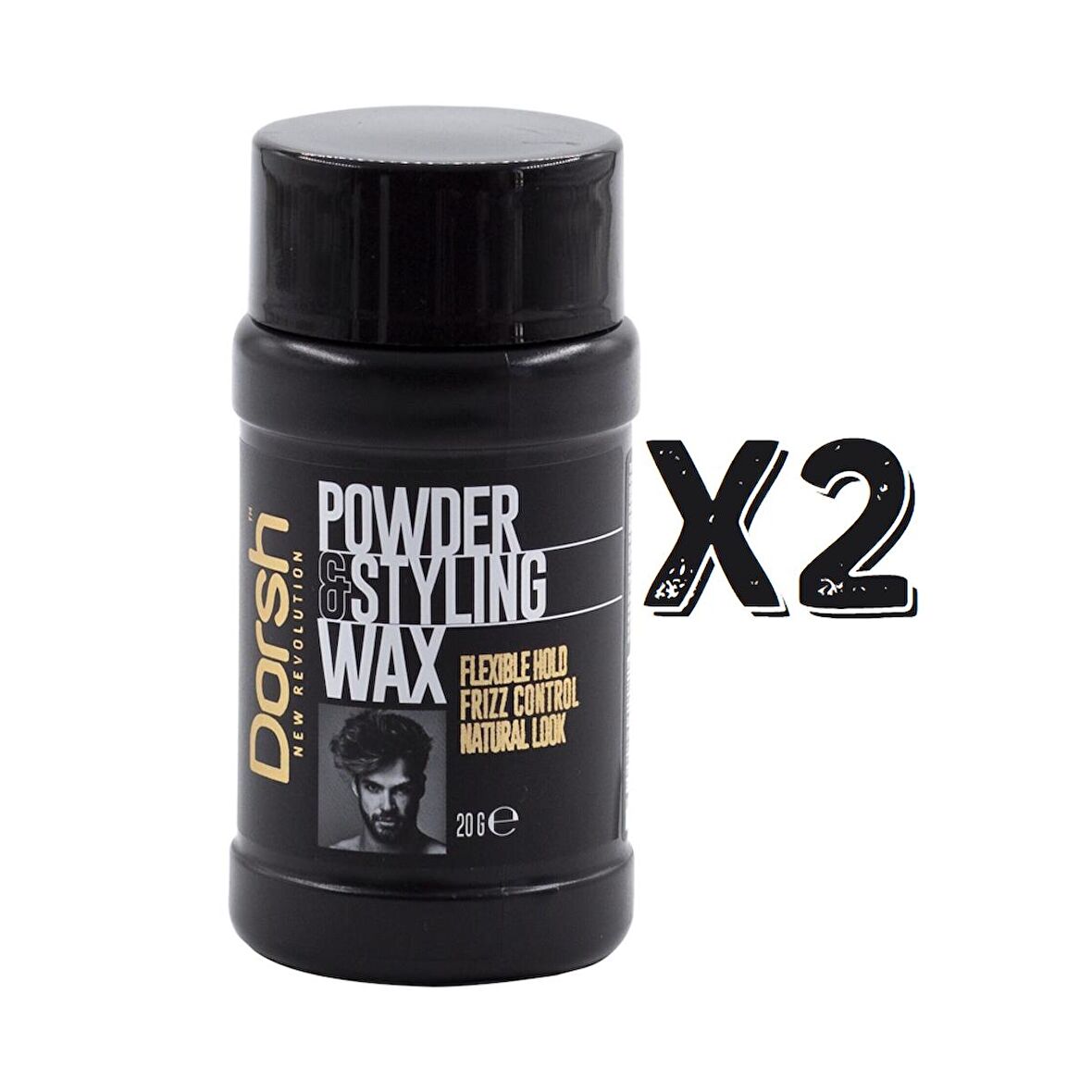 Dorsh Saç Şekillendirici Pudra Wax 20 Gr Styling 2 Adet