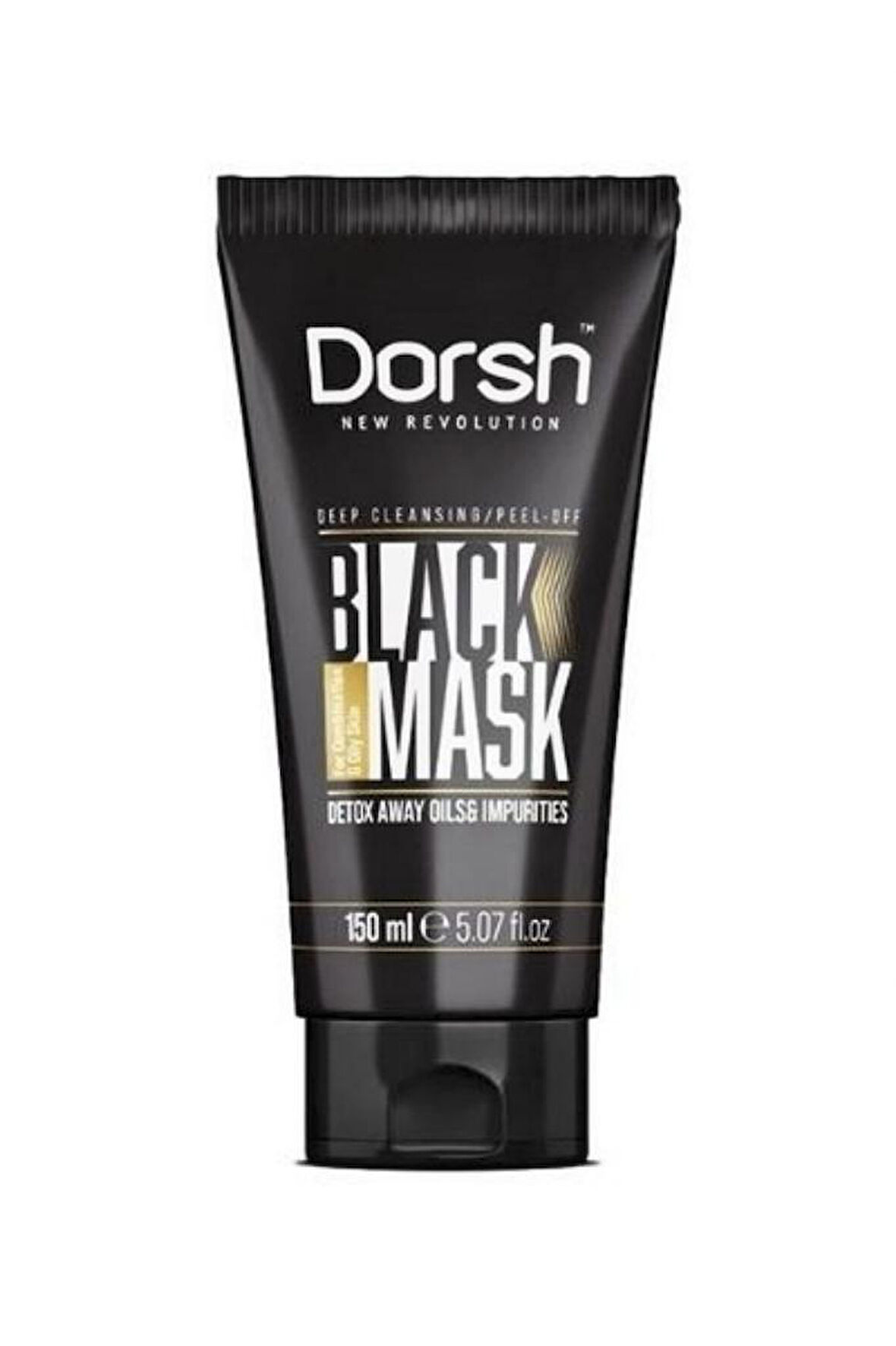 Dorsh Black Mask Yüz Maskesi 150 Ml Siyah