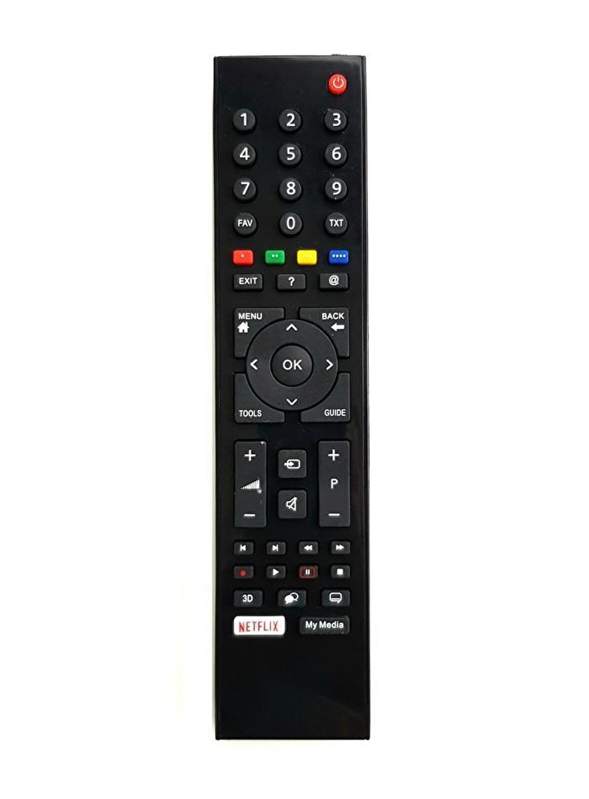 Arçelik NETFLIX Tuşlu Smart LED TV Kumanda RM-300N
