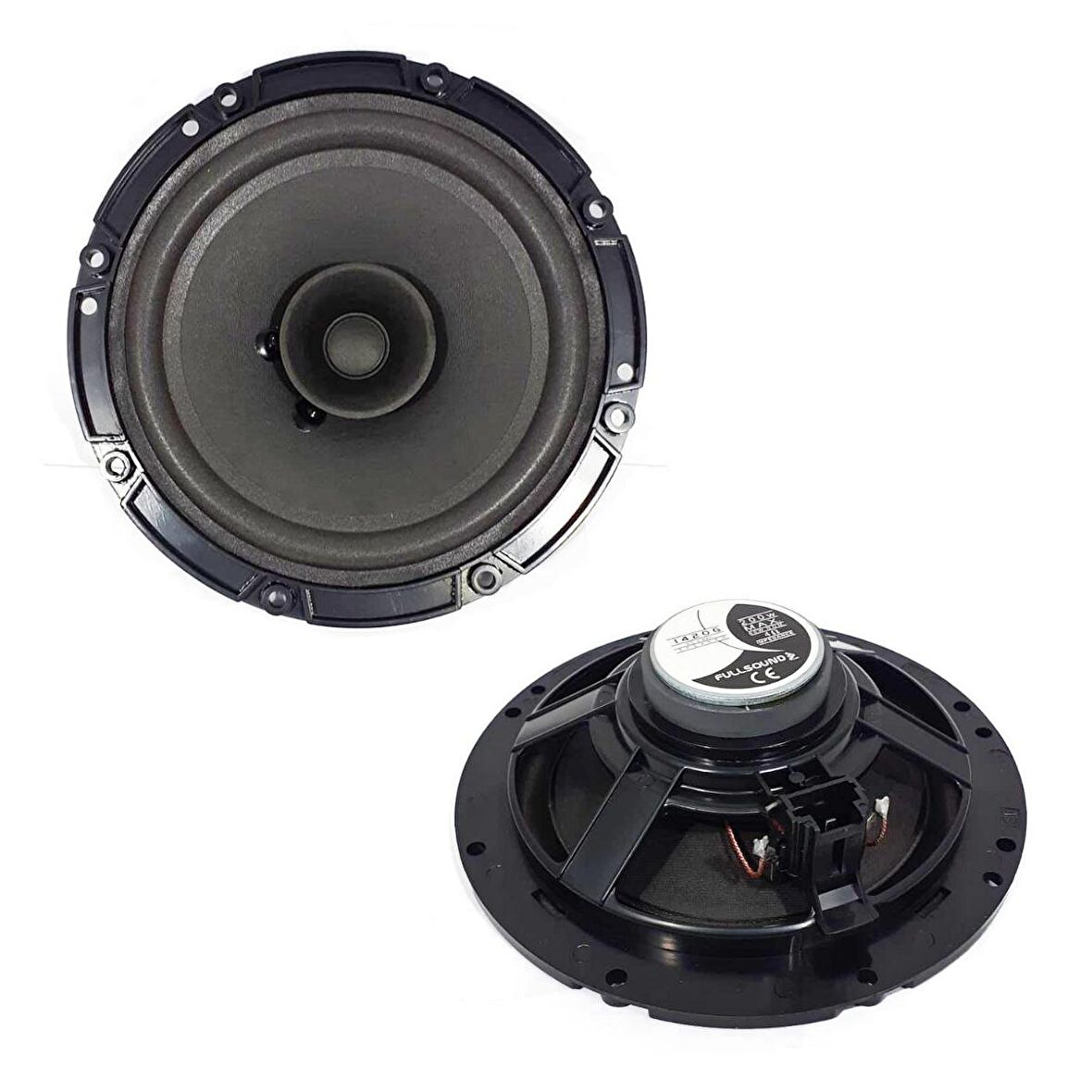 OTO HOPARLÖR 16CM 200W 1 ADET FULLSOUND-1420G