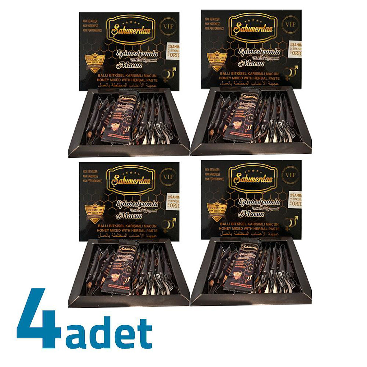 Şahımerdan Premium Stick Tek Kullanımlık Macunu 12x12GR 4 Kutu