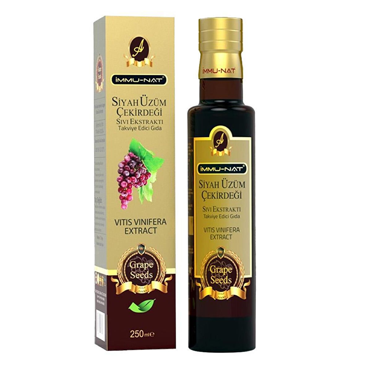 İmmu-Nat Siyah Üzüm Çekirdeği Ekstraktı 250 ml