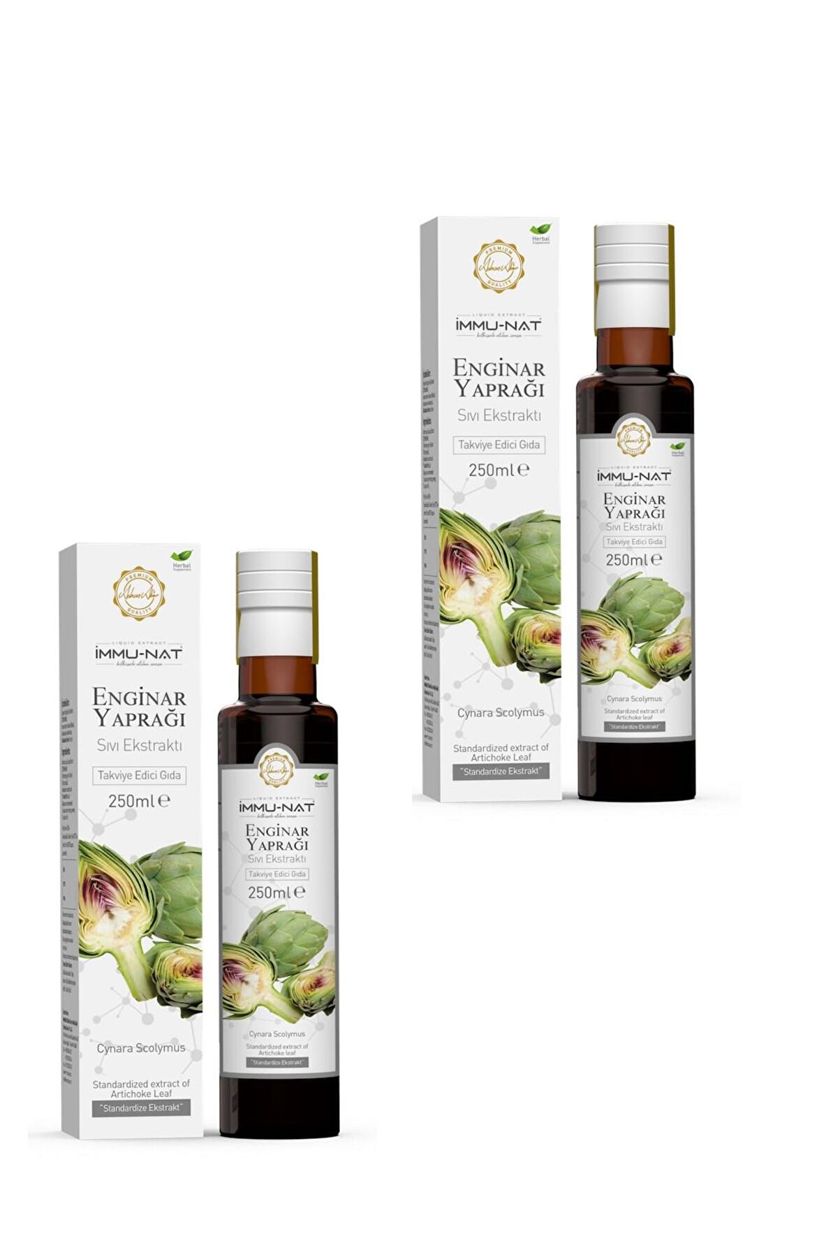 İmmunat Enginar Yaprağı Ekstraktı Sıvı Ekstresi 250 Ml X 2 Adet